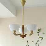 Lustra Chandelier Flared Shade Vintage - Lamp Outdoor