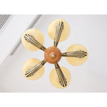 Lustra Chandelier Flared Shade Vintage - Lamp Outdoor