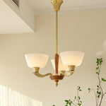 Lustra Chandelier Flared Shade Vintage - Lamp Outdoor