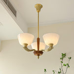 Lustra Chandelier Flared Shade Vintage - Lamp Outdoor