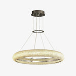 Vazorora Modern Minimalist Ring Metal Crystal Chandelier - Lamp Outdoor