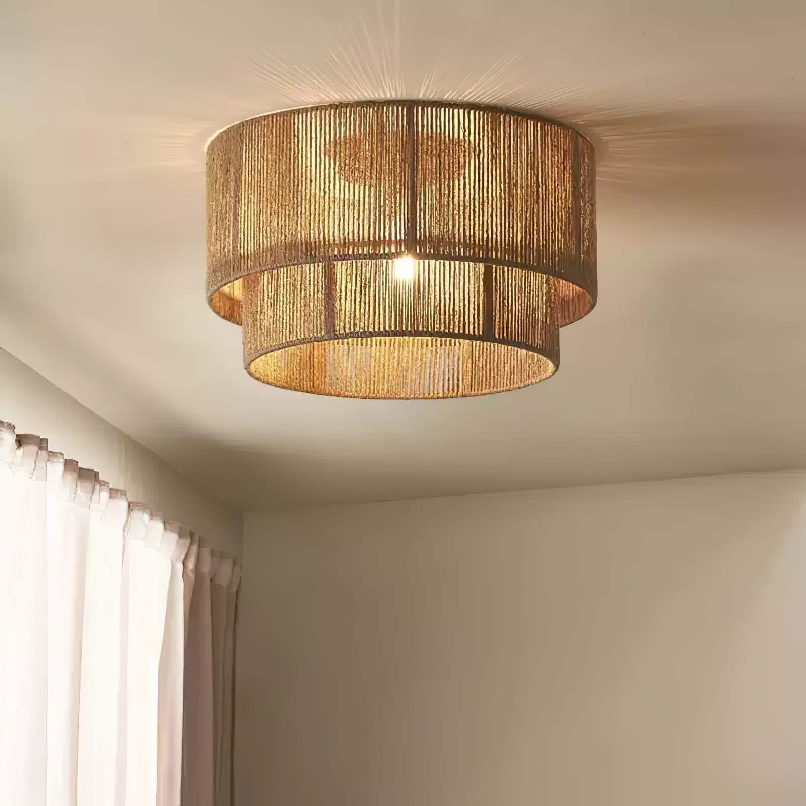 Astra Woven Ceiling Lamp - Lamp Outdoor