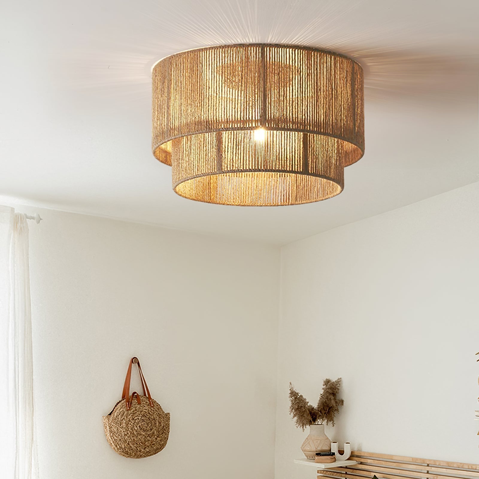 Astra Woven Ceiling Lamp - Lamp Outdoor