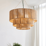 Astra Woven Pendant Light - Lamp Outdoor