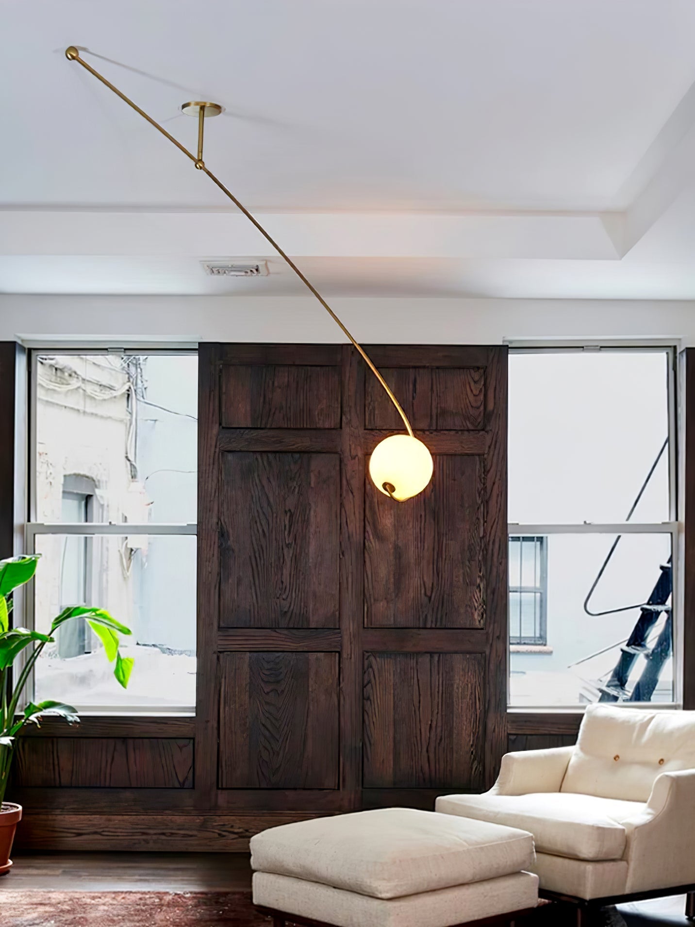 Astral Curve Ceiling Lamp - Lamp Outdoor