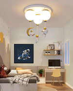 Astronaut Glossy Balloon Ceiling Lamp - Lamp Outdoor