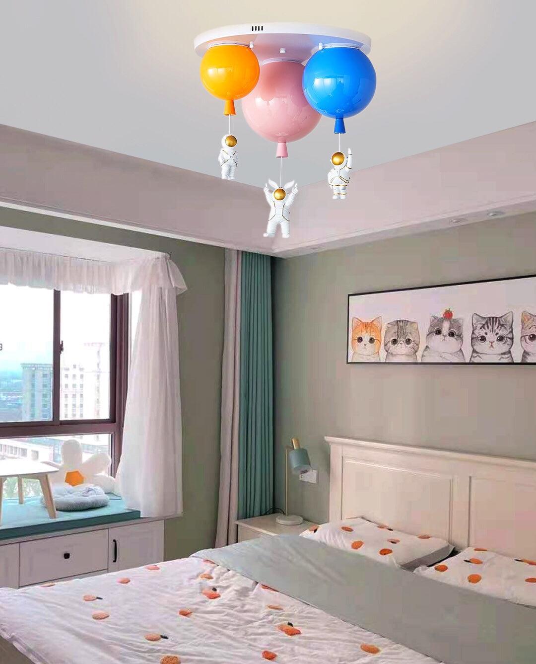Astronaut Glossy Balloon Ceiling Lamp - Lamp Outdoor