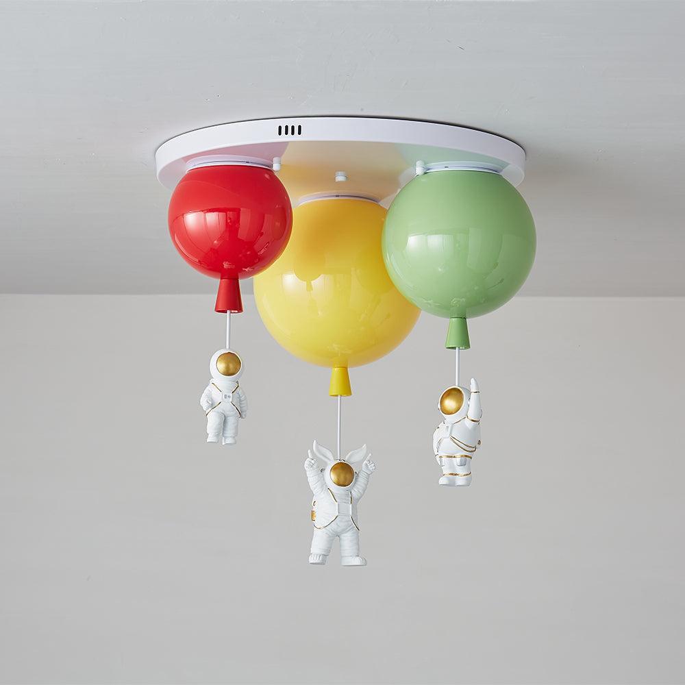 Astronaut Glossy Balloon Ceiling Lamp - Lamp Outdoor