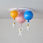 Astronaut Glossy Balloon Ceiling Lamp - Lamp Outdoor