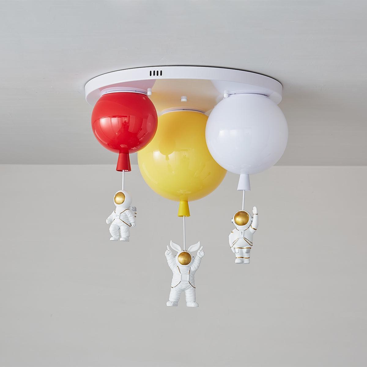 Astronaut Glossy Balloon Ceiling Lamp - Lamp Outdoor