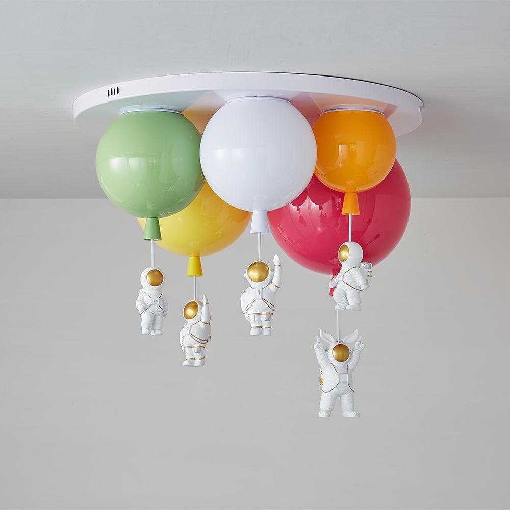 Astronaut Glossy Balloon Ceiling Lamp - Lamp Outdoor