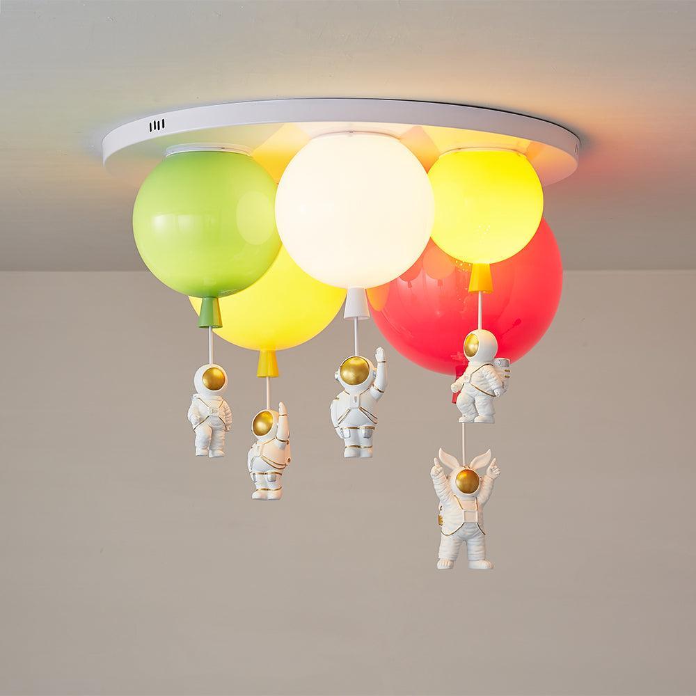 Astronaut Glossy Balloon Ceiling Lamp - Lamp Outdoor