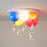 Astronaut Glossy Balloon Ceiling Lamp - Lamp Outdoor