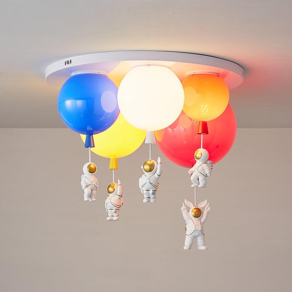 Astronaut Glossy Balloon Ceiling Lamp - Lamp Outdoor