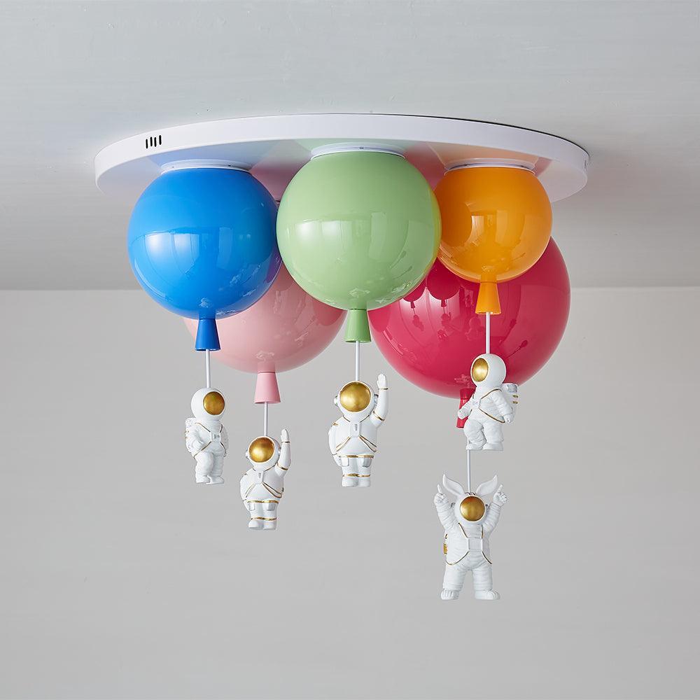 Astronaut Glossy Balloon Ceiling Lamp - Lamp Outdoor