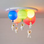 Astronaut Glossy Balloon Ceiling Lamp - Lamp Outdoor