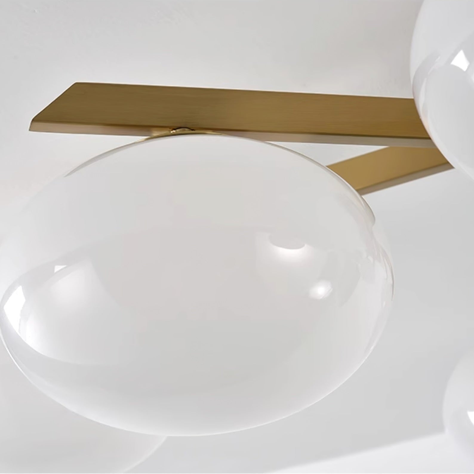 Nova Modern Glass Ceiling Light - Lamp Outdoor
