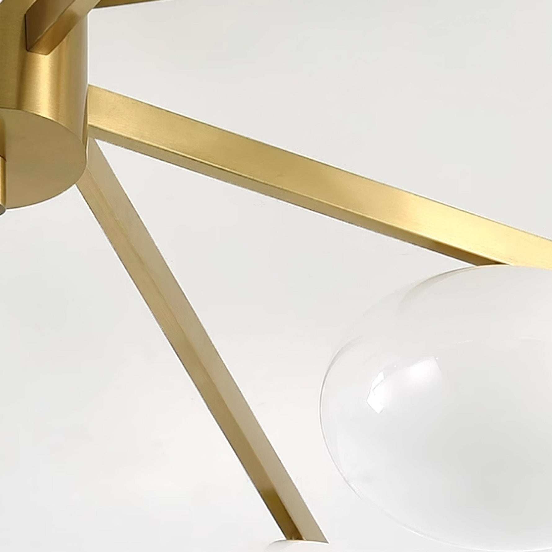 Nova Modern Glass Ceiling Light - Lamp Outdoor