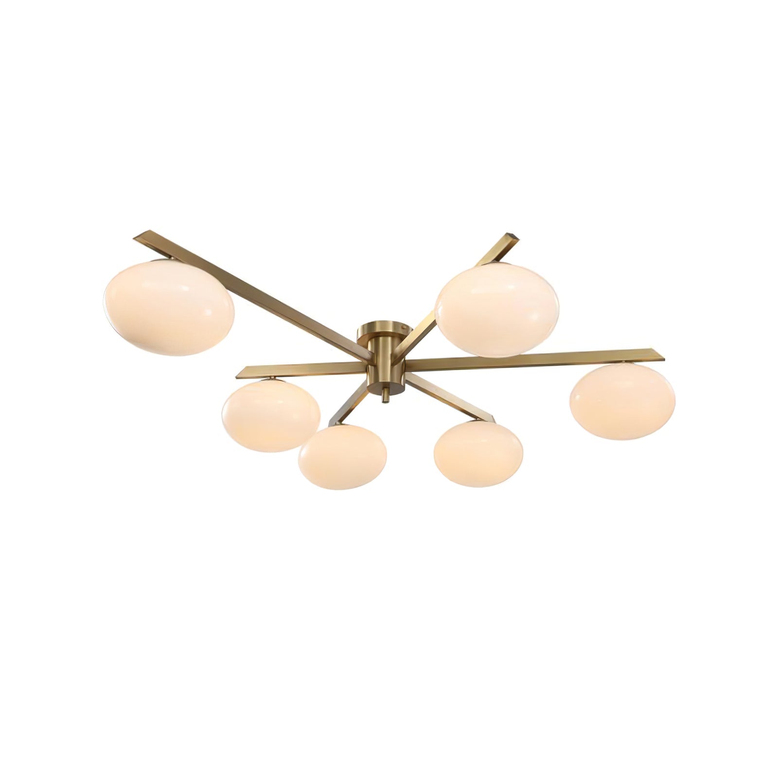 Nova Modern Glass Ceiling Light - Lamp Outdoor