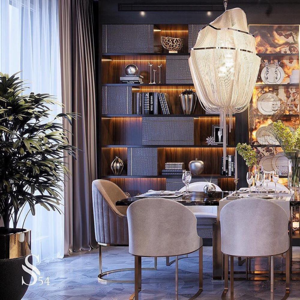 Chains Shimmering Chandelier - Lamp Outdoor