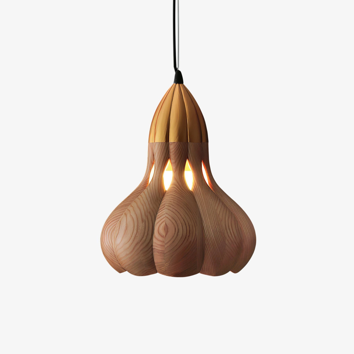Arraeion Individual Creativity Wood Metal Pendant Lamp - Lamp Outdoor