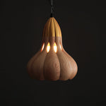 Arraeion Individual Creativity Wood Metal Pendant Lamp - Lamp Outdoor