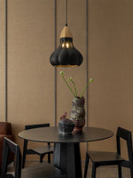 Arraeion Individual Creativity Wood Metal Pendant Lamp - Lamp Outdoor