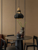 Arraeion Individual Creativity Wood Metal Pendant Lamp - Lamp Outdoor