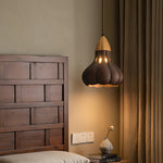 Arraeion Individual Creativity Wood Metal Pendant Lamp - Lamp Outdoor