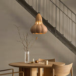 Arraeion Individual Creativity Wood Metal Pendant Lamp - Lamp Outdoor
