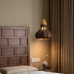 Arraeion Individual Creativity Wood Metal Pendant Lamp - Lamp Outdoor