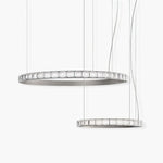 Avzorion Modern Minimalist Ring Glass Metal Chandelier - Lamp Outdoor
