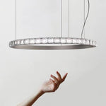 Avzorion Modern Minimalist Ring Glass Metal Chandelier - Lamp Outdoor