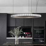 Avzorion Modern Minimalist Ring Glass Metal Chandelier - Lamp Outdoor