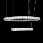 Avzorion Modern Minimalist Ring Glass Metal Chandelier - Lamp Outdoor