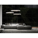 Avzorion Modern Minimalist Ring Glass Metal Chandelier - Lamp Outdoor