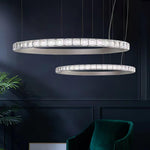 Avzorion Modern Minimalist Ring Glass Metal Chandelier - Lamp Outdoor