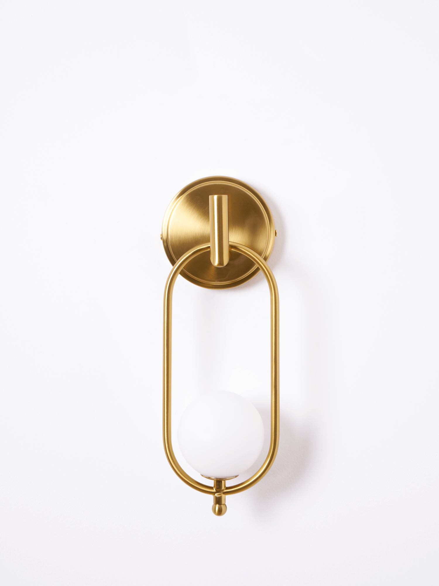 Cumirisra Modern Minimalist Brass Glass Wall Light - Lamp Outdoor