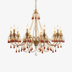 Ormirara Postmodern Luxury Amber Crystal Chandelier - Lamp Outdoor