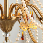 Ormirara Postmodern Luxury Amber Crystal Chandelier - Lamp Outdoor
