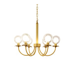 Crown Classic Glass Chandelier - Lamp Outdoor