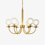 Crown Classic Glass Chandelier - Lamp Outdoor
