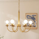 Crown Classic Glass Chandelier - Lamp Outdoor