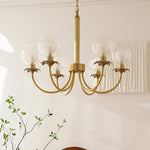 Crown Classic Glass Chandelier - Lamp Outdoor
