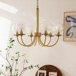 Crown Classic Glass Chandelier - Lamp Outdoor