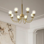 Crown Classic Glass Chandelier - Lamp Outdoor