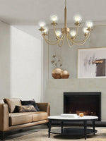 Crown Classic Glass Chandelier - Lamp Outdoor