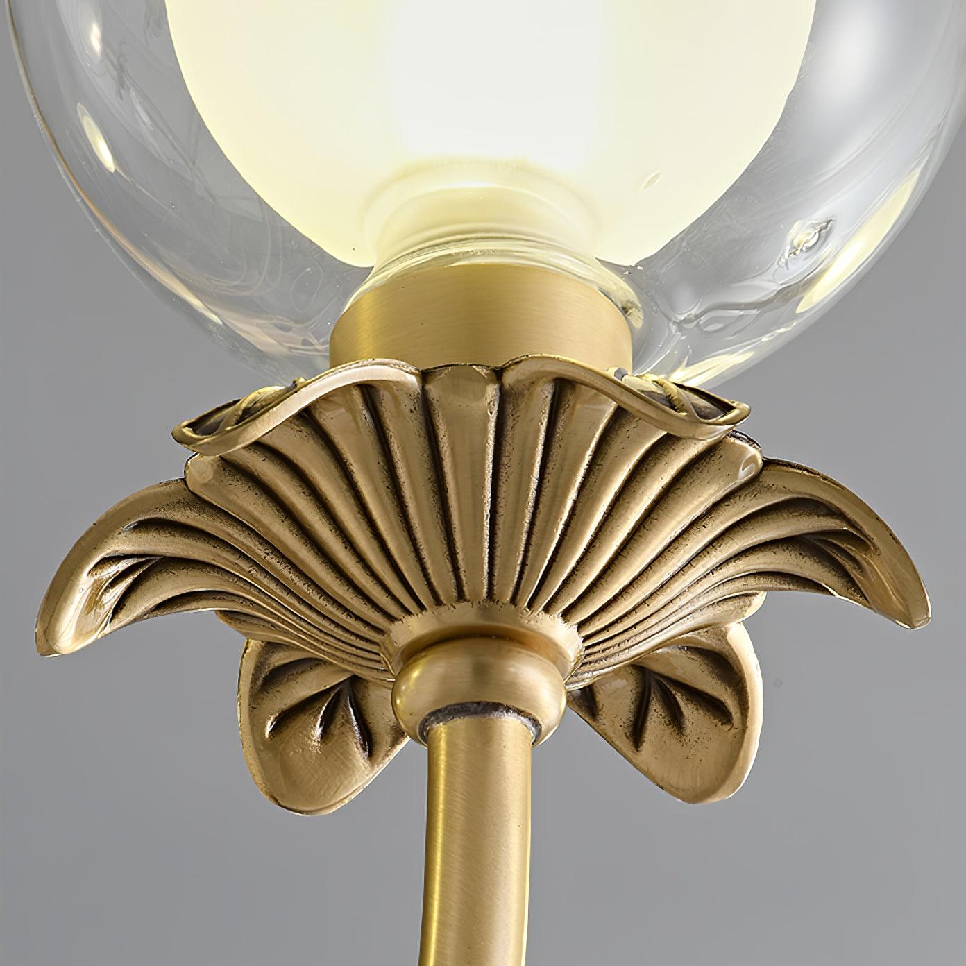 Crown Classic Glass Chandelier - Lamp Outdoor