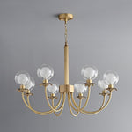 Crown Classic Glass Chandelier - Lamp Outdoor