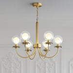 Crown Classic Glass Chandelier - Lamp Outdoor